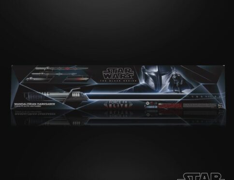 Star Wars The Black Series Mandalorian Darksaber Force FX Elite Lightsaber