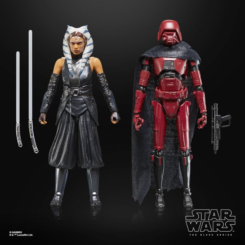 Star Wars The Black Series 6 Inch Ahsoka Tano & HK-87 Assassin Droid