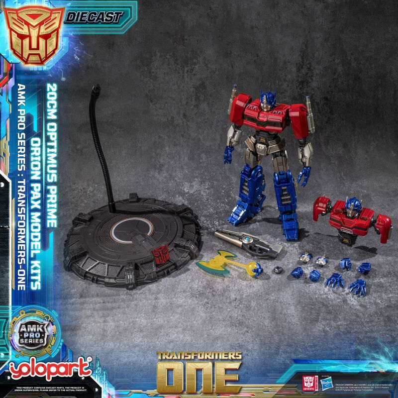 Yolopark Transformers ONE: AMK Pro Series Final Form Optimus Prime/ORION PAX Model Kit