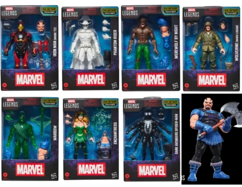 Marvel Legends 6 Inch Executioner Build-a-Figure Wave – Set of 7 Figures