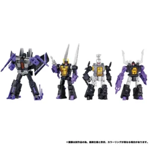 Takara Tomy Transformers Dramatic Capture Series Decepticons Part 2