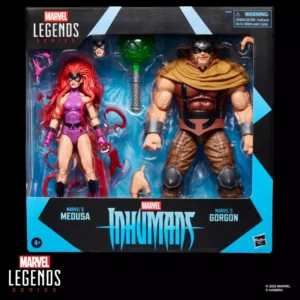 Marvel Legends 6 Inch Inhumans Marvel’s Medusa & Marvel’s Gorgon