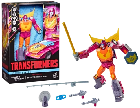 Transformers Studio Series MTMTE Collection Voyager Class Autobot Hot Rod
