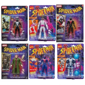 Marvel Legends 6 Inch Spider-Man Set of 6 Figures