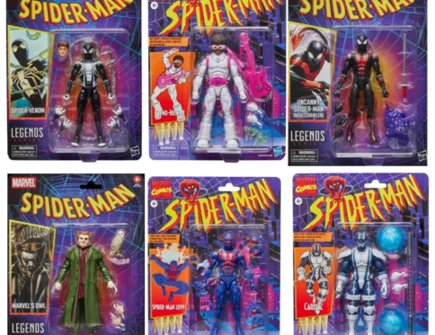 Marvel Legends 6 Inch Spider-Man Set of 6 Figures
