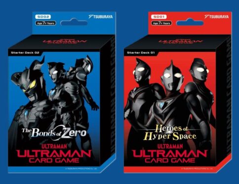 Ultraman Card Game Starter Deck 01 & 02 (Jap Ver. / Eng Ver.)