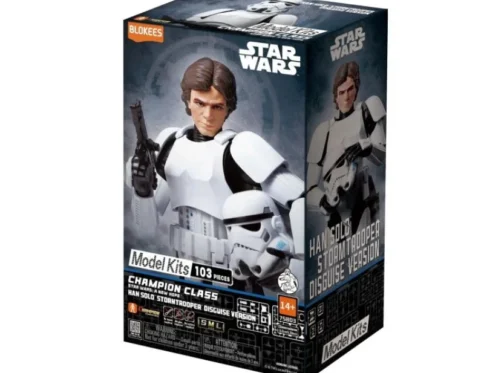 Blokees Star Wars: A New Hope Champion Class 03 Han Solo (Stormtrooper Disguise) Model Kit